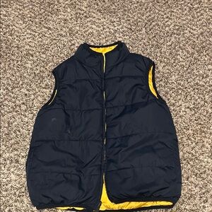 Gymboree Dark Blue and Bright Yellow Vest